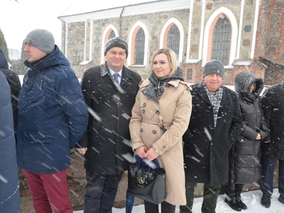 Uroczyste otwarcie drogi powiatowej 