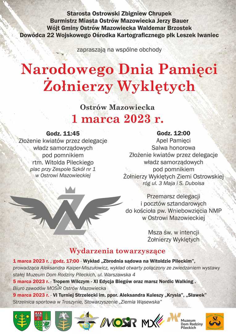 Plakat informujący o wydarzeniu