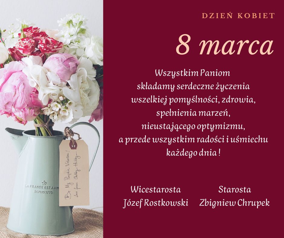 życzenia z okazji Dnia Kobiet