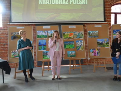Wręczenie nagród w konkursie plastycznym 