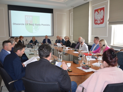 Posiedzenie Rady Powiatu w Ostrowi Mazowieckiej 