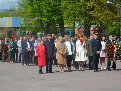 Powiatowo-miejsko-gminne obchody 232. rocznicy uchwalenia Konstytucji 3 Maja 
