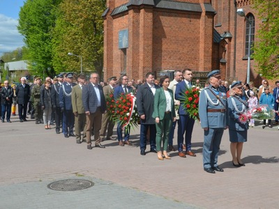 Powiatowo-miejsko-gminne obchody 232. rocznicy uchwalenia Konstytucji 3 Maja 