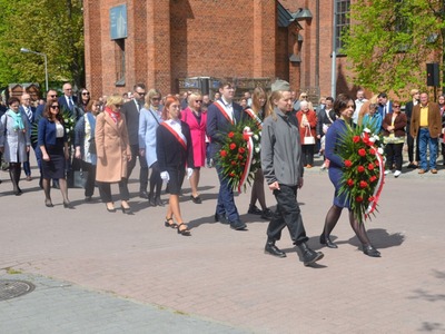 Powiatowo-miejsko-gminne obchody 232. rocznicy uchwalenia Konstytucji 3 Maja 