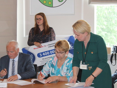 Podpisanie umów na realizację inwestycji przy wsparciu Samorządu Województwa Mazowieckiego