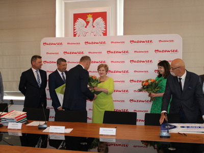 Podpisanie umów na realizację inwestycji przy wsparciu Samorządu Województwa Mazowieckiego