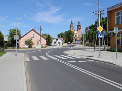 Droga powiatowa w Wąsewie 