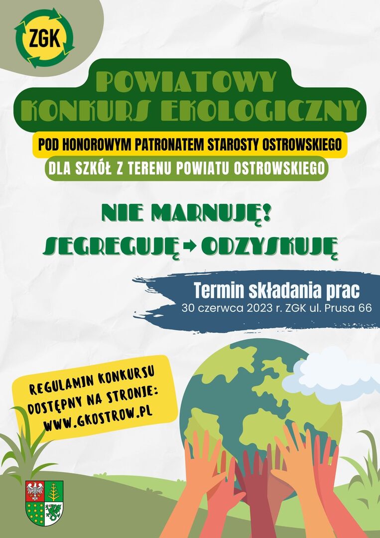 PLAKAT INFORMUJĄCY O WYDARZENIU