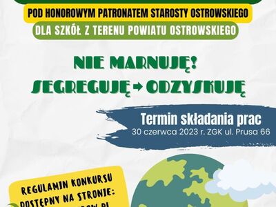 PLAKAT INFORMUJĄCY O WYDARZENIU