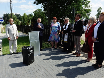 Uroczyste otwarcie drogi powiatowej nr 2607W Jasienica - Kowalówka - Stara Ruskołęka