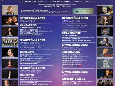 plakat informujący o wydarzeniu