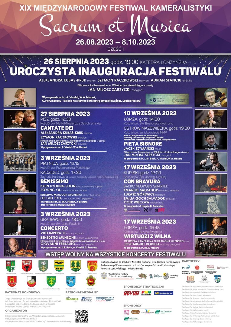 plakat informujący o wydarzeniu