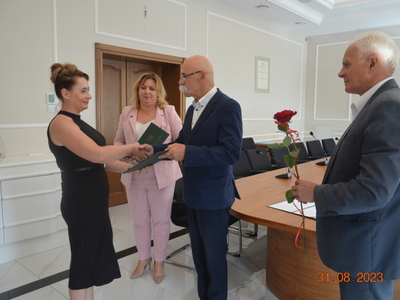 Uroczyste wręczenie aktów nadania stopnia nauczyciela mianowanego