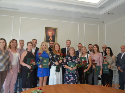 Uroczyste wręczenie aktów nadania stopnia nauczyciela mianowanego