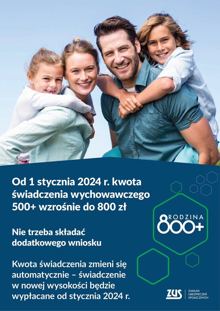 PLAKAT INFORMUJĄCY O KAMPANII