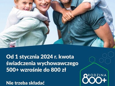PLAKAT INFORMUJĄCY O KAMPANII