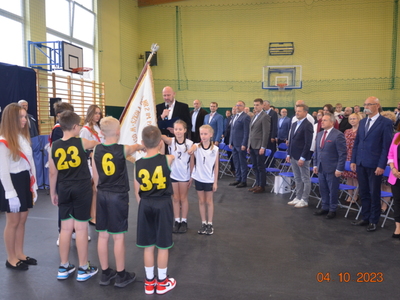 uroczystość w SP nr 2