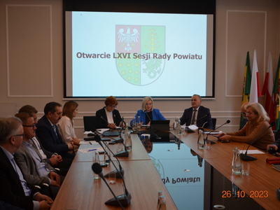LXVI Sesja Rady Powiatu w Ostrowi Mazowieckiej
