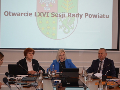 LXVI Sesja Rady Powiatu w Ostrowi Mazowieckiej