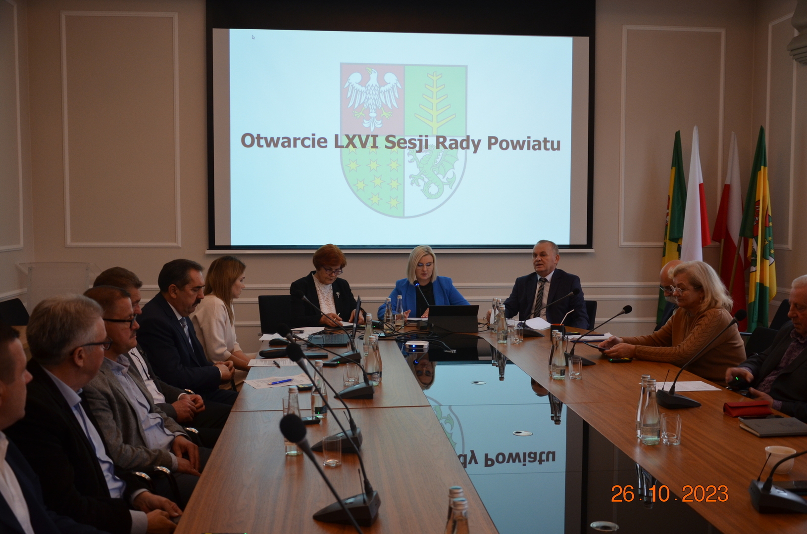 LXVI Sesja Rady Powiatu w Ostrowi Mazowieckiej