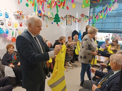 SPOTKANIE W RAMACH AKCJI BEZPIECZNY SENIOR
