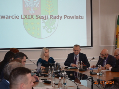 LXIX Sesja Rady Powiatu w Ostrowi Mazowieckiej