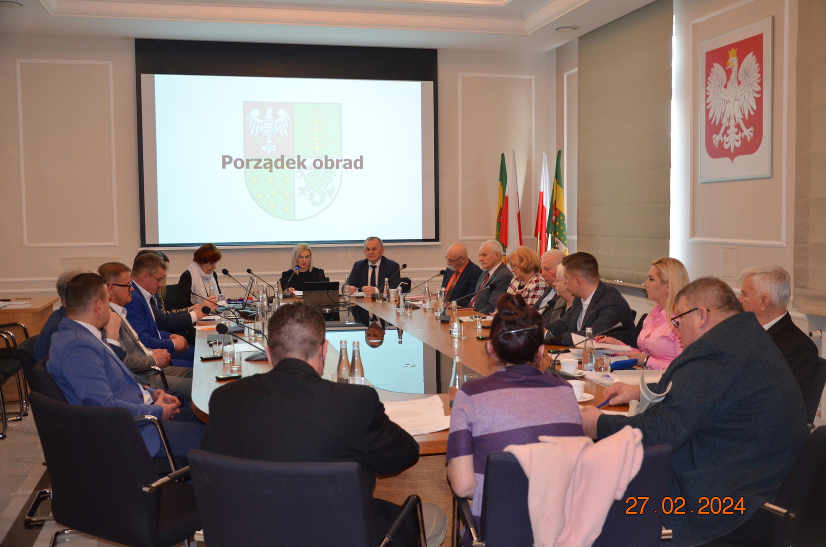 LXX Sesja Rady Powiatu w Ostrowi Mazowieckiej