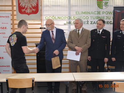  Eliminacje Powiatowe XLVI Ogólnopolskiego Turnieju Wiedzy Pożarniczej 