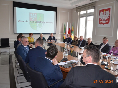 LXXI Sesja Rady Powiatu w Ostrowi Mazowieckiej
