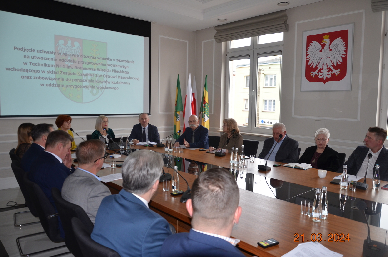 LXXI Sesja Rady Powiatu w Ostrowi Mazowieckiej
