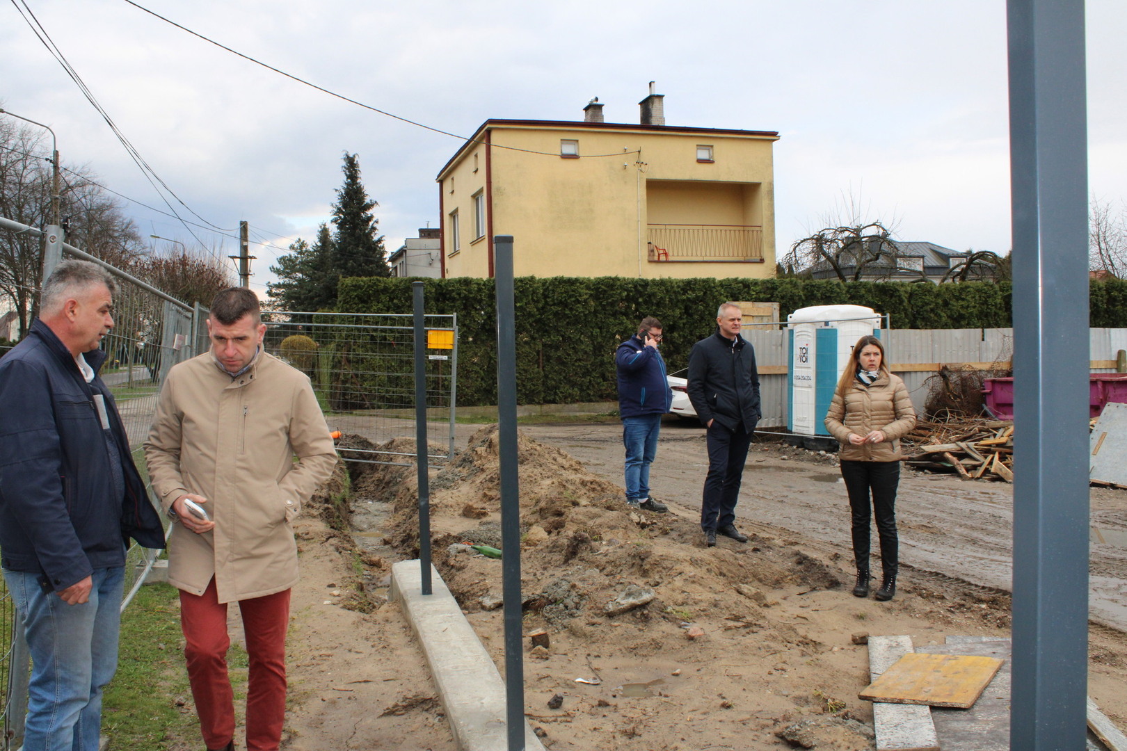 Trwają prace przy boisku w "Rubinku" 