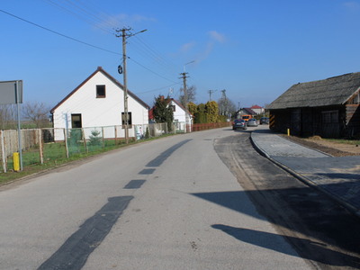 Budowa chodnika w Bogutach-Pianki dobiegła końca