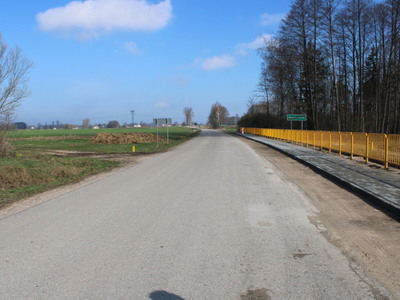 Budowa chodnika w Bogutach-Pianki dobiegła końca