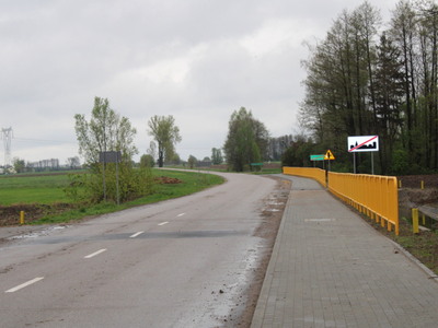 Zakończona budowa chodnika w Bogutach-Piankach 