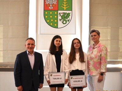 wręczenie nagród sportowcom