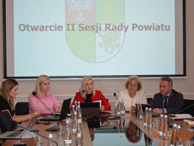 II sesja VII kadencji Rady Powiatu w Ostrowi Mazowieckiej