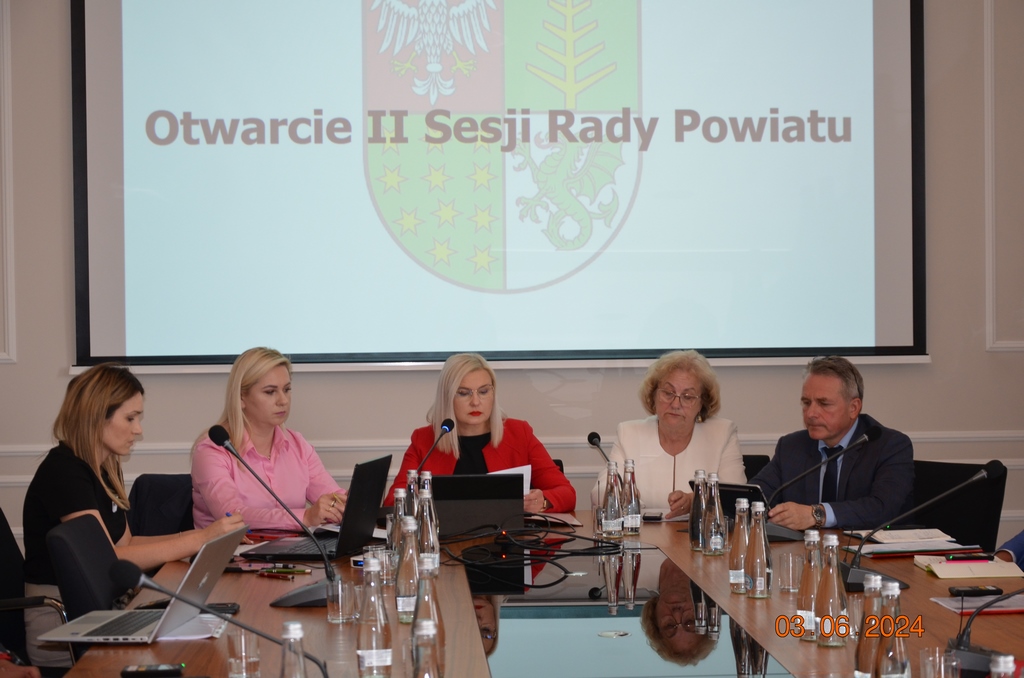II sesja VII kadencji Rady Powiatu w Ostrowi Mazowieckiej