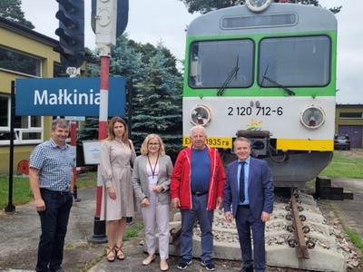 Z wizytą w Zespole Szkół im. Stanisława Staszica w Małkini