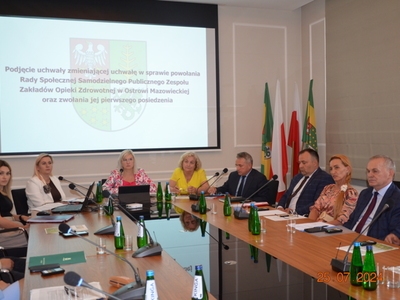Posiedzenie Rady Powiatu w Ostrowi Mazowieckiej 