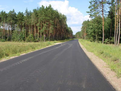 Rozbudowa drogi powiatowej nr 2608W na odcinku Szulborze Wielkie - Zuzela