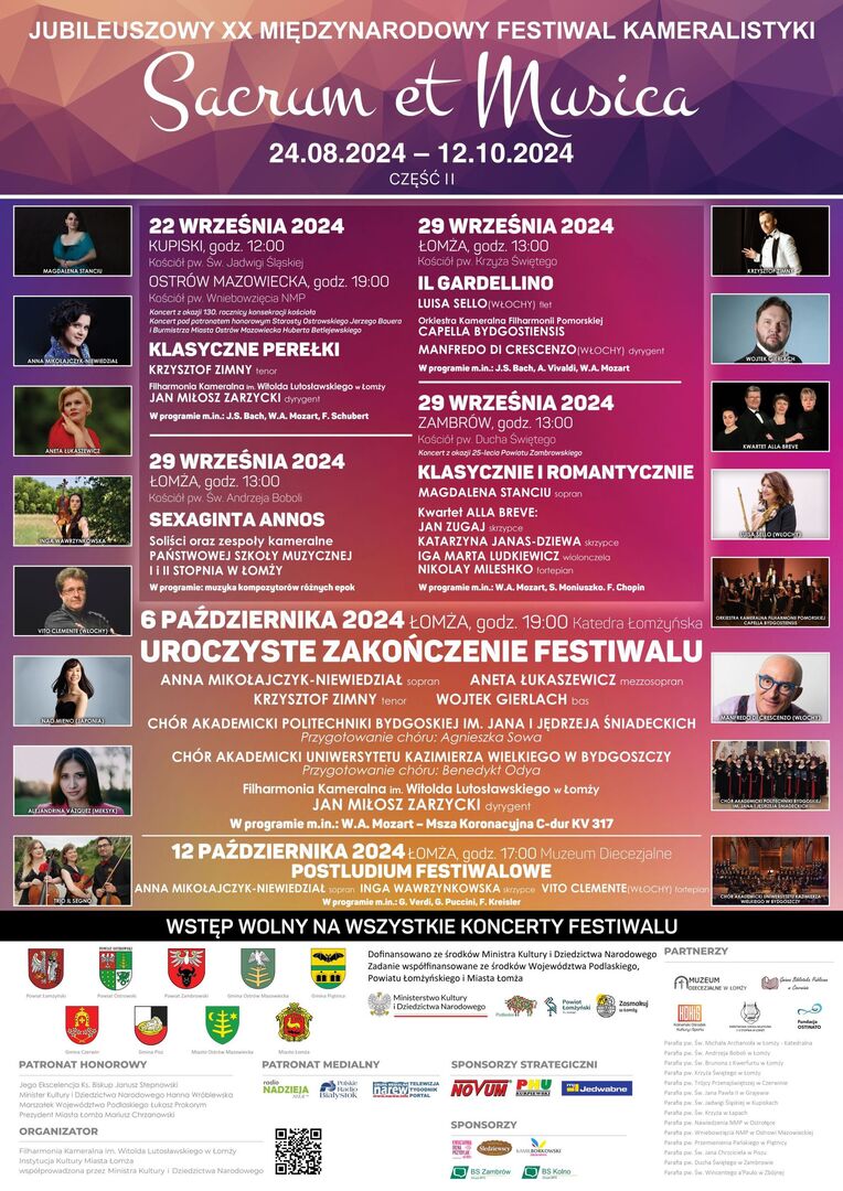 afisz Sacrum et Musica