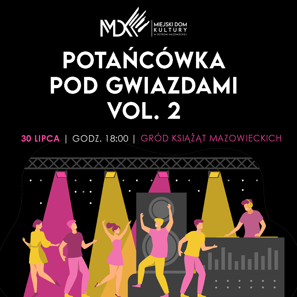 plakat informujący o Potańcówce