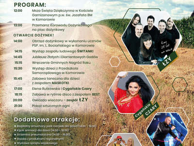 plakat dożynkowy