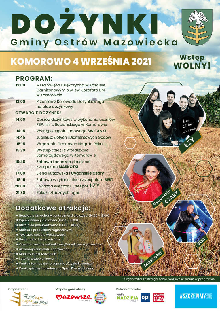plakat dożynkowy