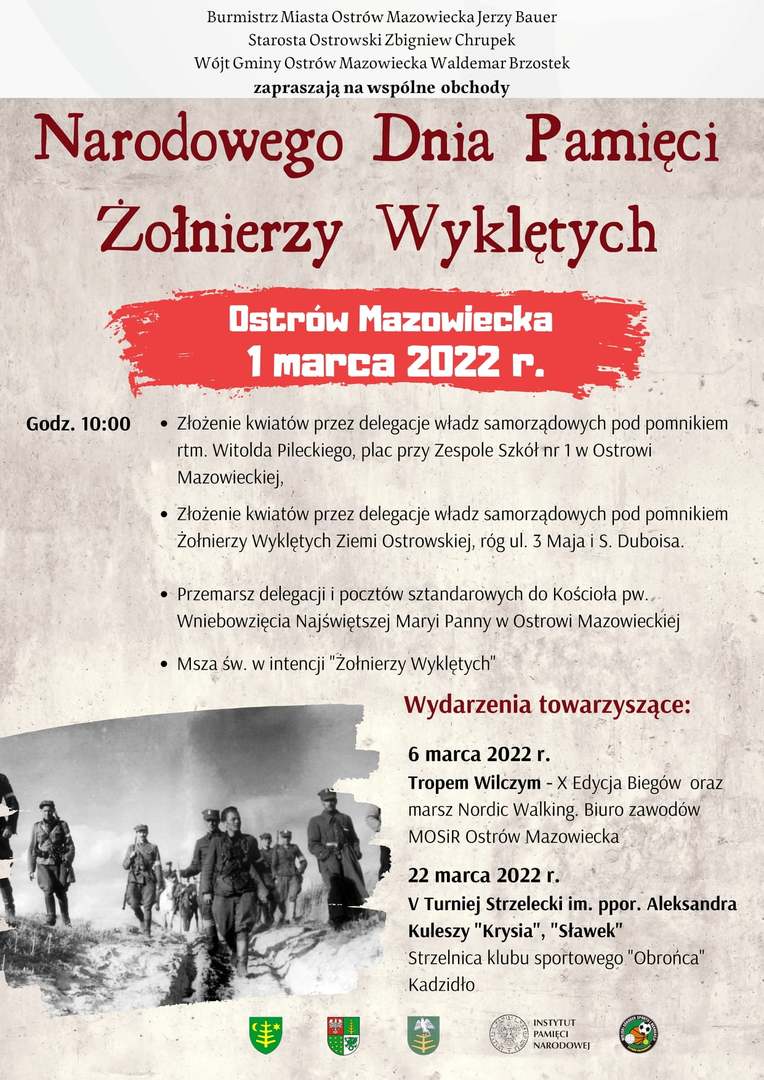 Plakat informujący o wydarzeniu