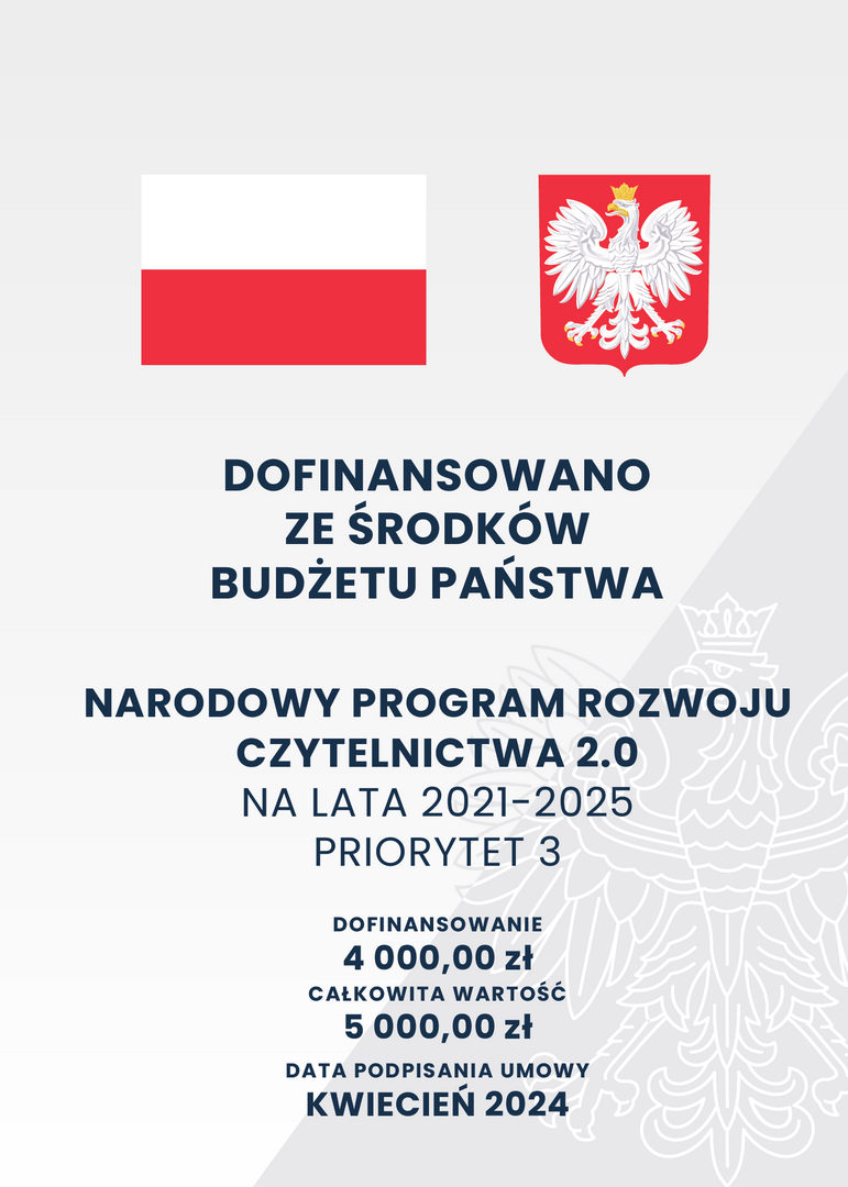 Plakat Nardowy program rozwoju czytelnictwa_2.0
