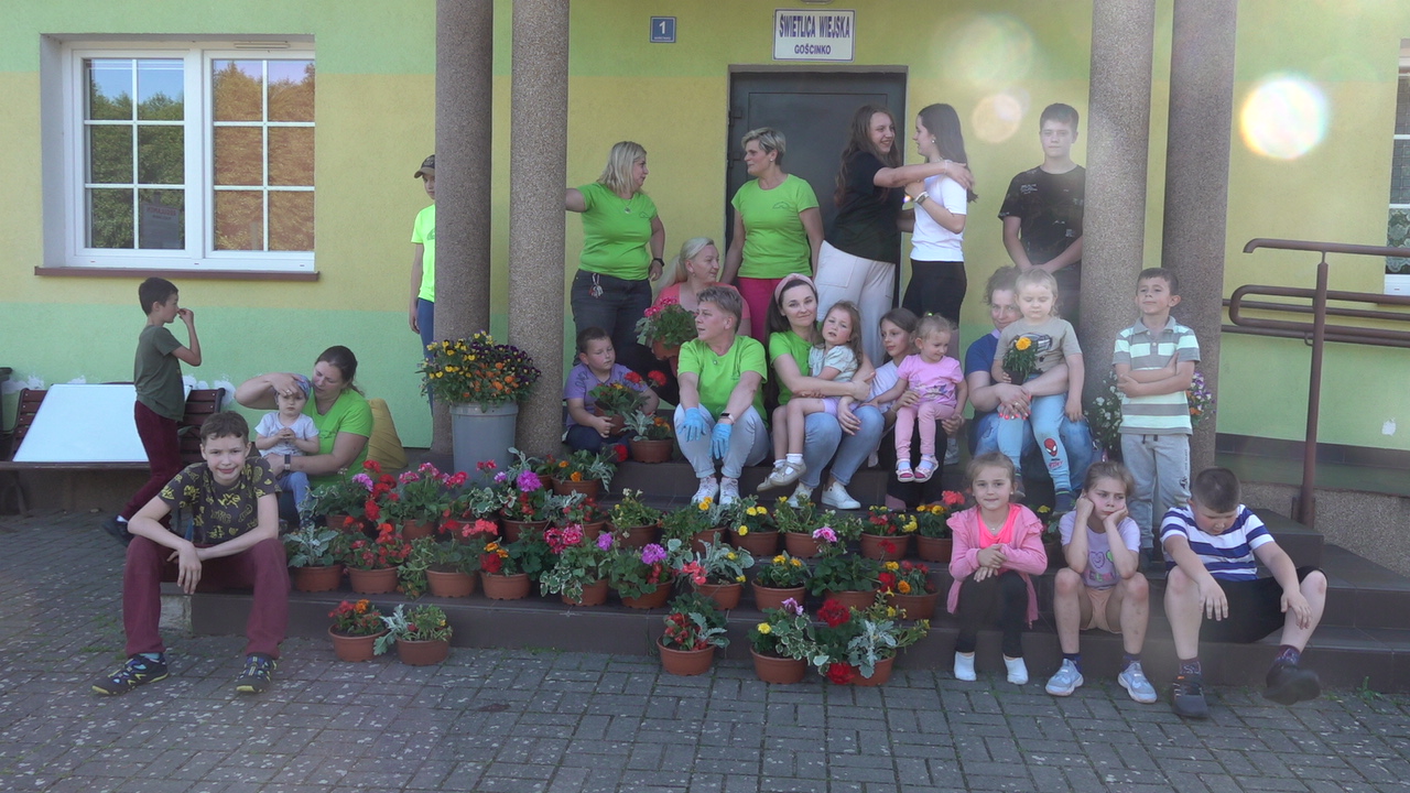 Zielona integracja na dzień rodziny w Gościnku