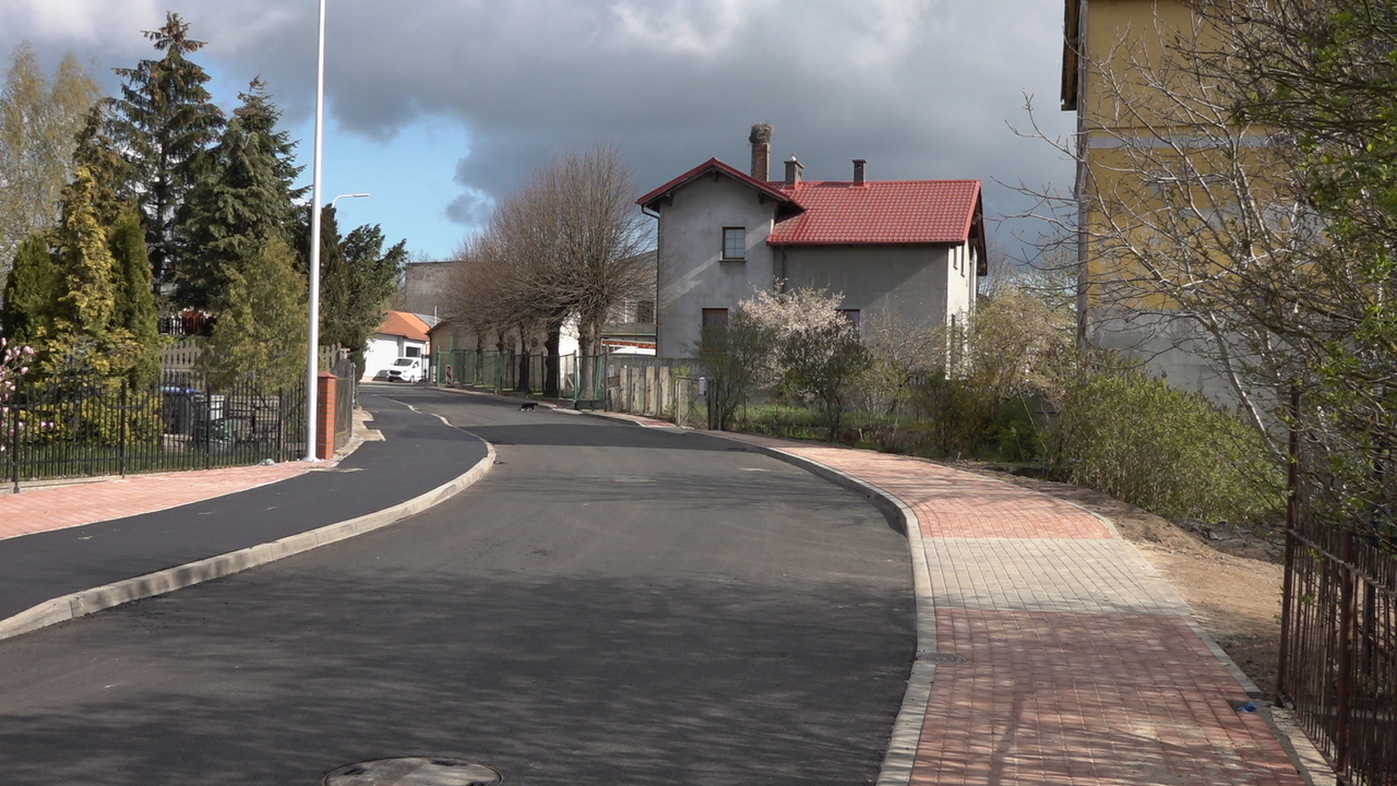 Zdjęcie ulicy po remoncie