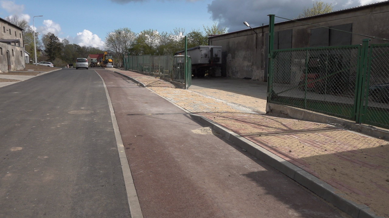 Zdjęcie ulicy po remoncie