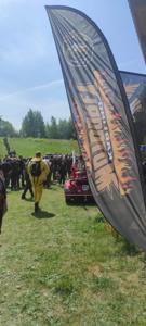 Zdjęcie przedstawia uczestników Motomajówki